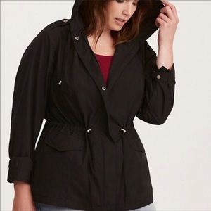 NWT Torrid Nylon Rain Jacket